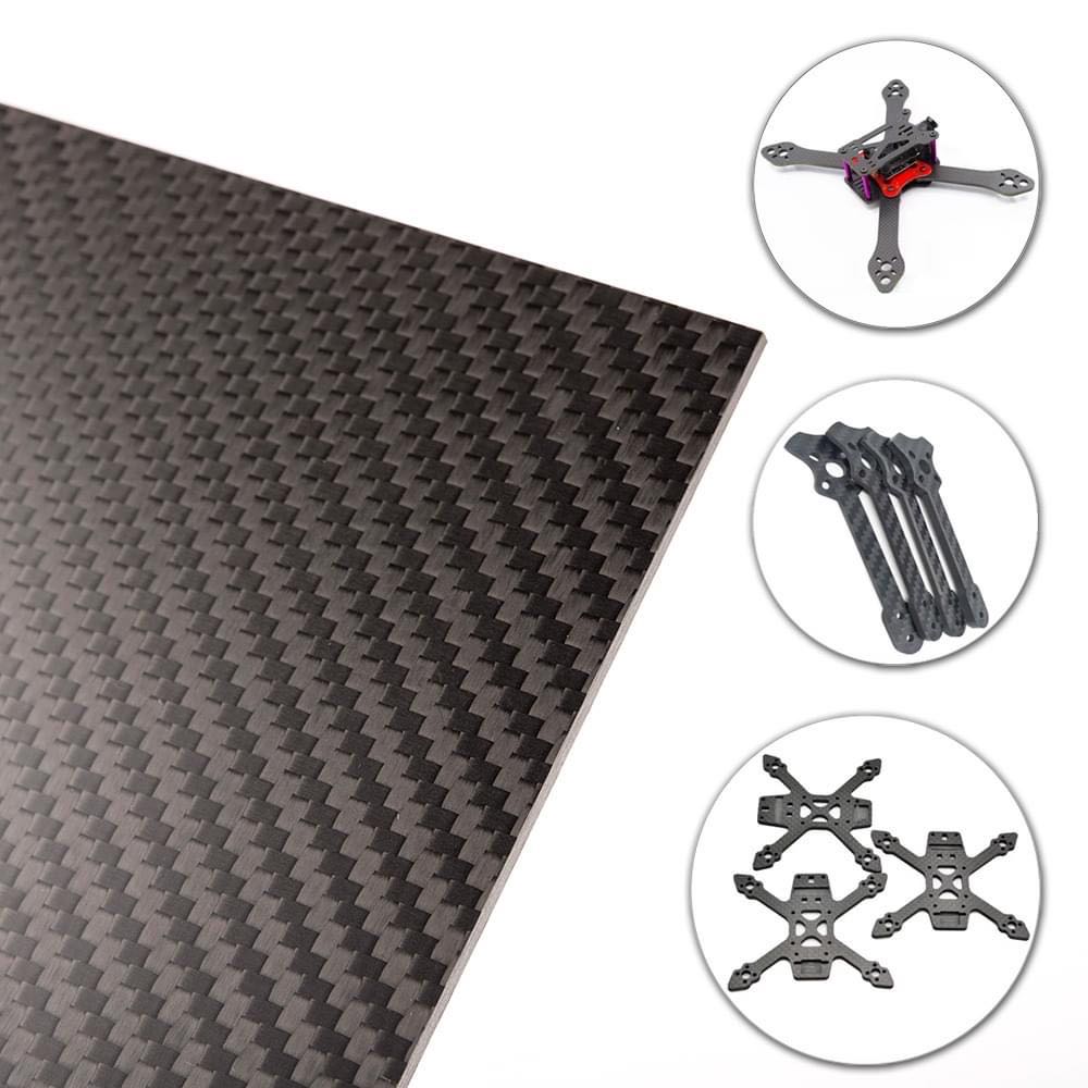 High Temp Carbon Fiber Plate Custom Size Red Weaved Carbon Fiber Sheet (ISO 9001 Certified)