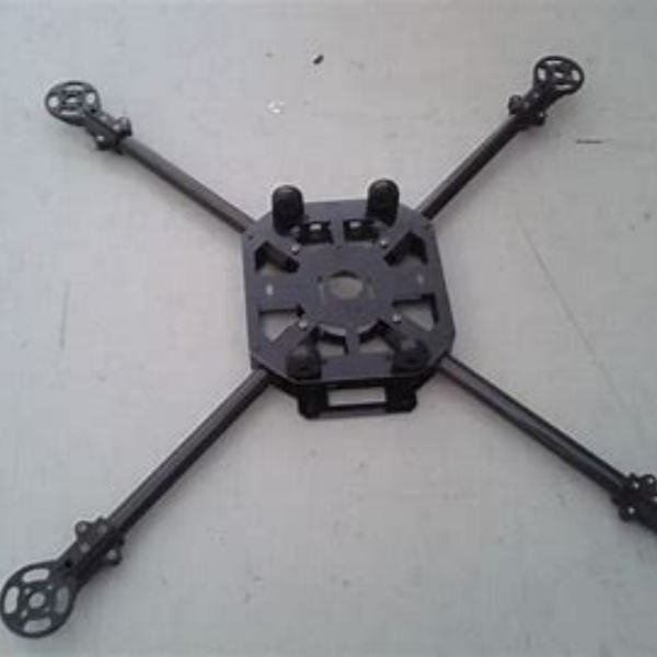 Laser cut carbon fiber frame component