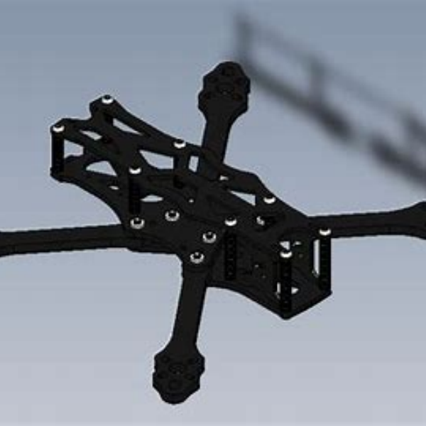 Smooth edge carbon fiber airframe
