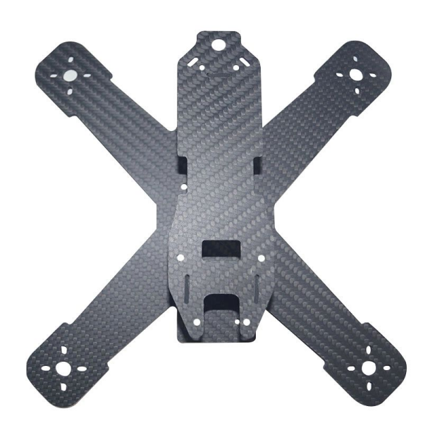 Waterjet cut carbon panel