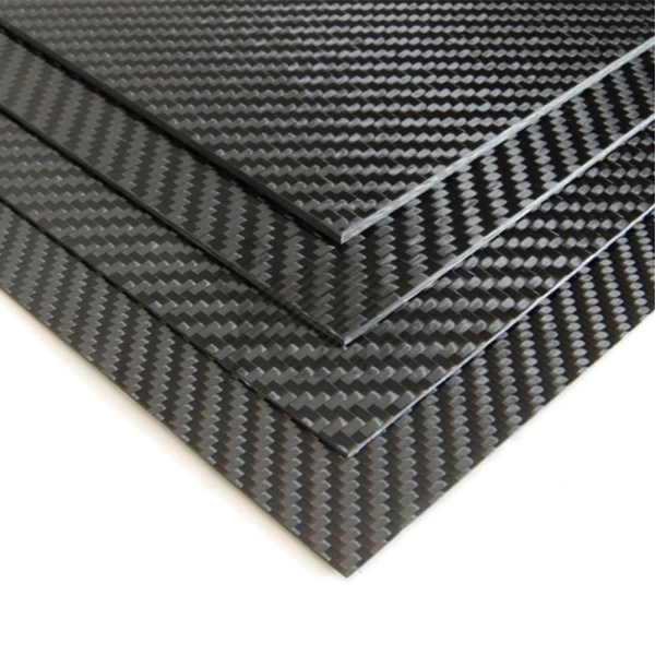 Carbon fiber sheet with protective film