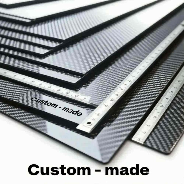 High-Temperature Carbon Fiber Sheet - 300°C Continuous (1mm to 20mm)