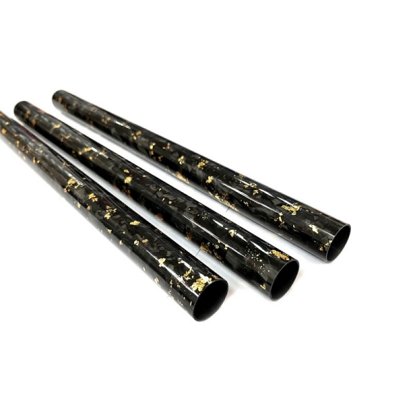Carbon fiber forged tube