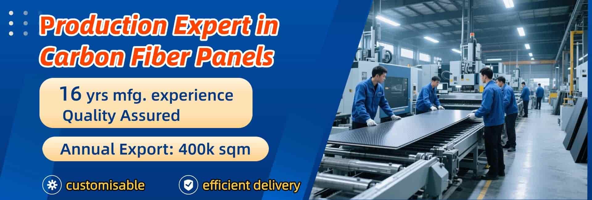 Production Expert in Carbon Fiber Panels