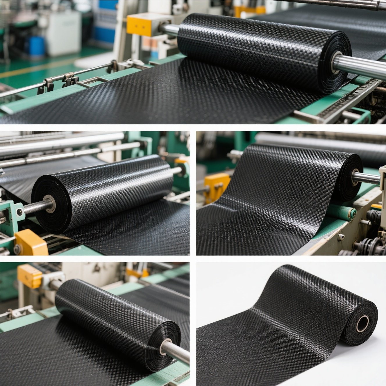 Custom carbon fiber roll