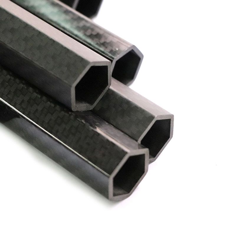 Hexagonal carbon fiber tube carbon fiber tube