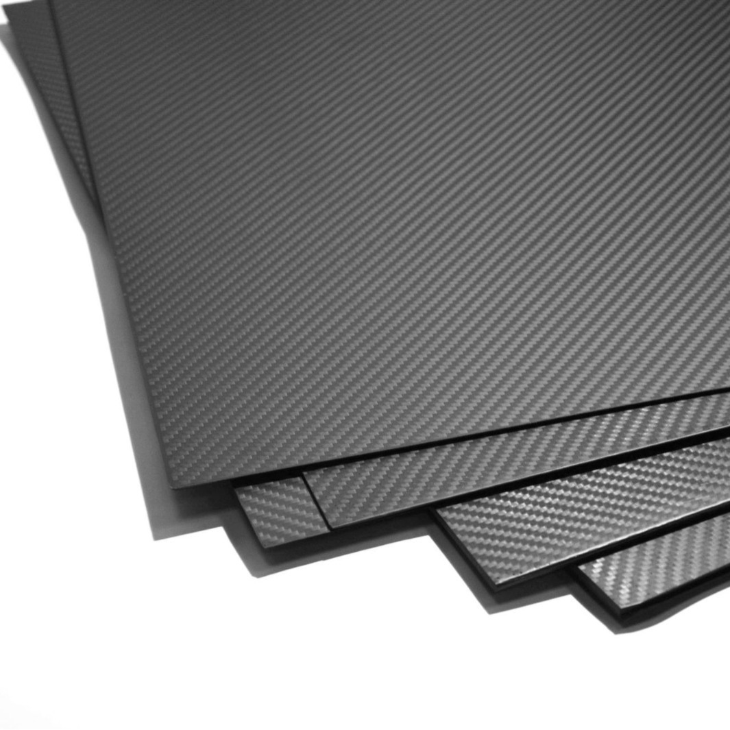1-5mm High-Strength Carbon Fiber Board Lightweight & Durable for Industrial Use