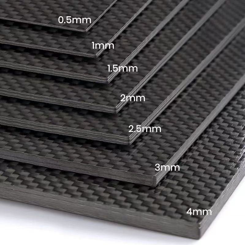 Different thickness carbon fiber board