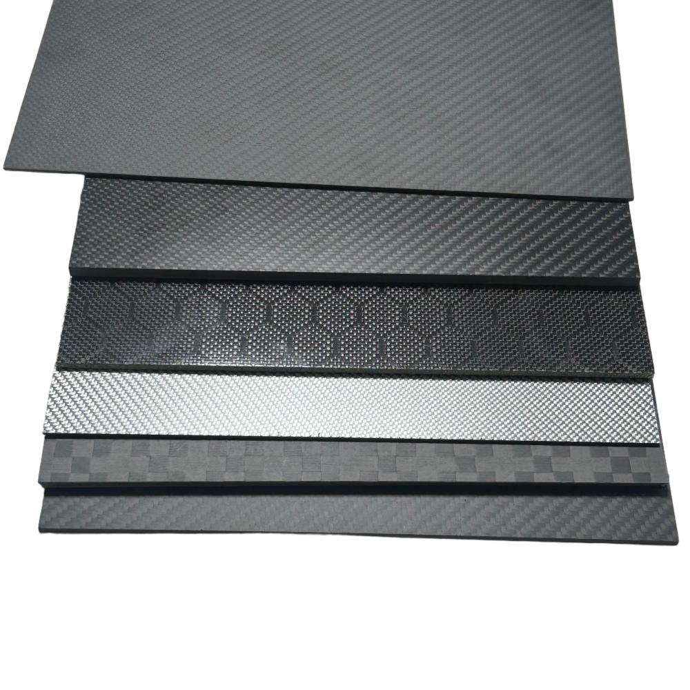 1-5mm High-Strength Carbon Fiber Board Lightweight & Durable for Industrial Use