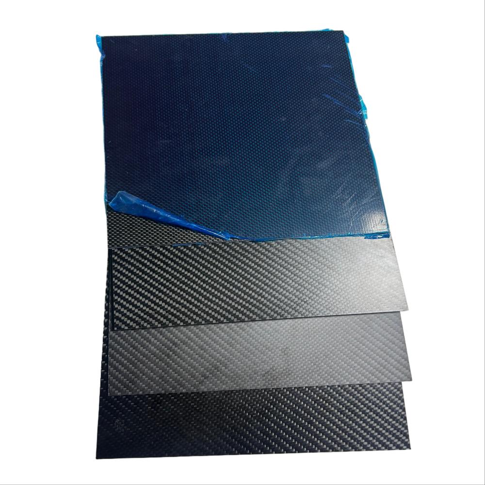 3K Carbon Fiber Sheets - 0.2-30mm, Plain/Twill, Matte/Glossy