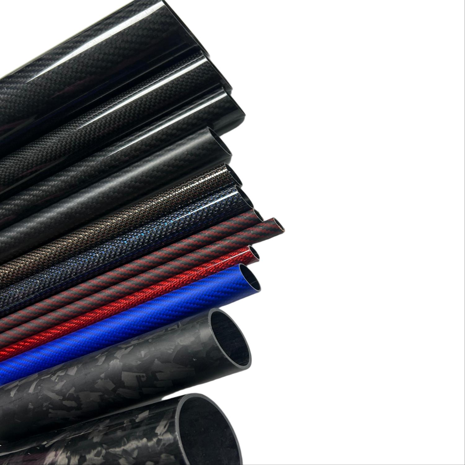 Carbon fiber threaded pipe